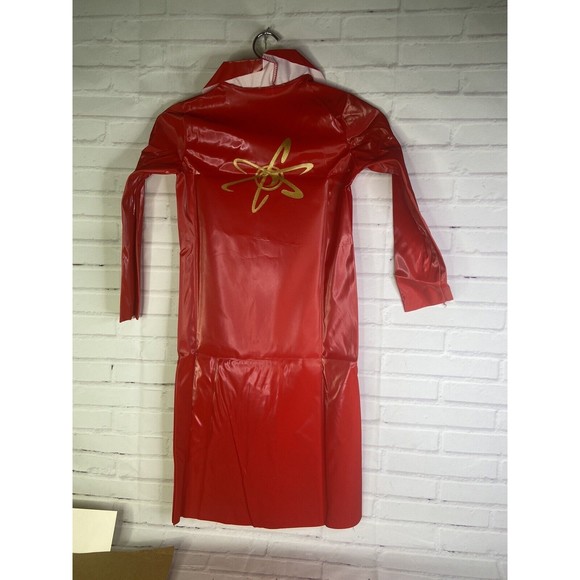 Nickelodeon JIMMY NEUTRON Lab Coat Child Halloween Costume Cosplay Red Size 7-10 - Picture 8 of 12